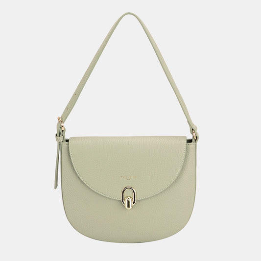 David Jones Metal Buckle Shoulder Bag